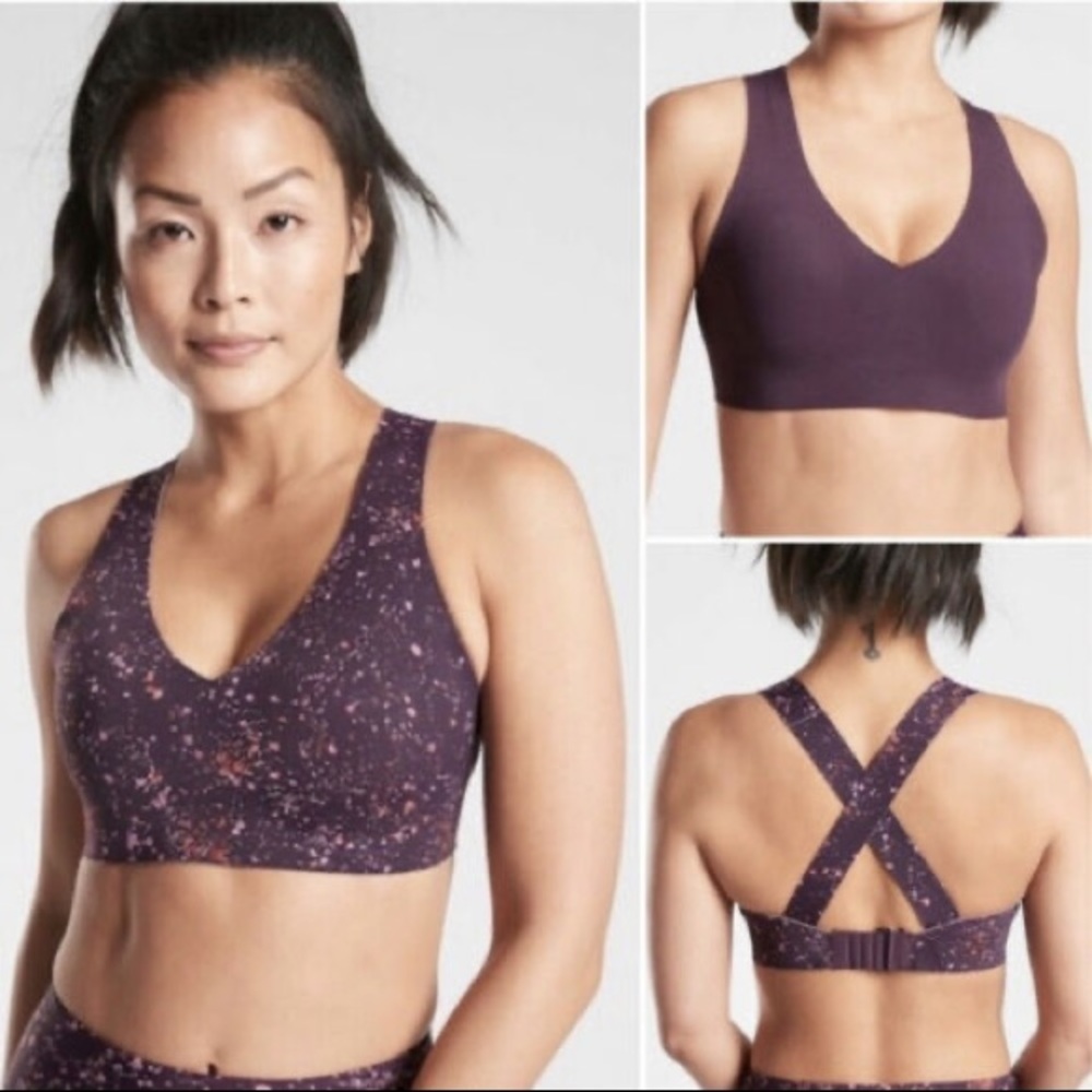Athleta Purple Sports Bra